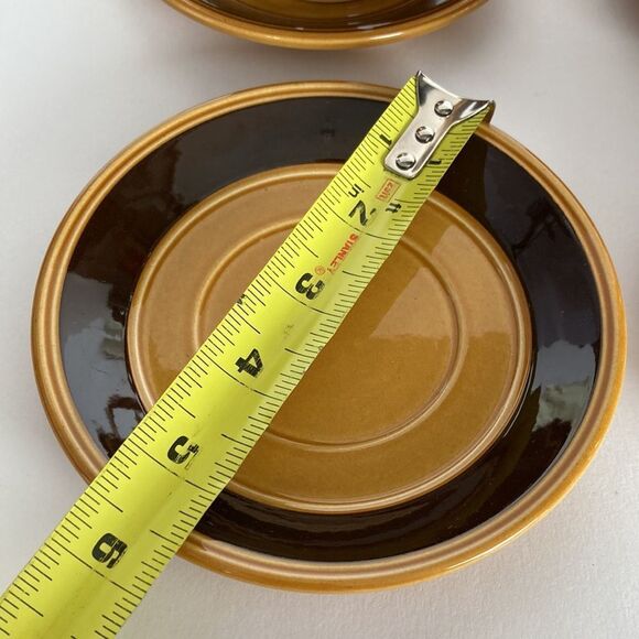 Vintage MCM Royal‎ Alma Staffordshire Ironware Cups and Sucers Set of 4 - Picture 16 of 16